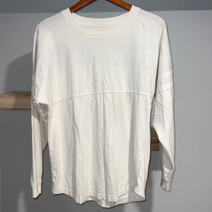 nauset beach white long‎ sleeve t shirt